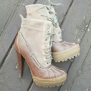 duck boots without heel